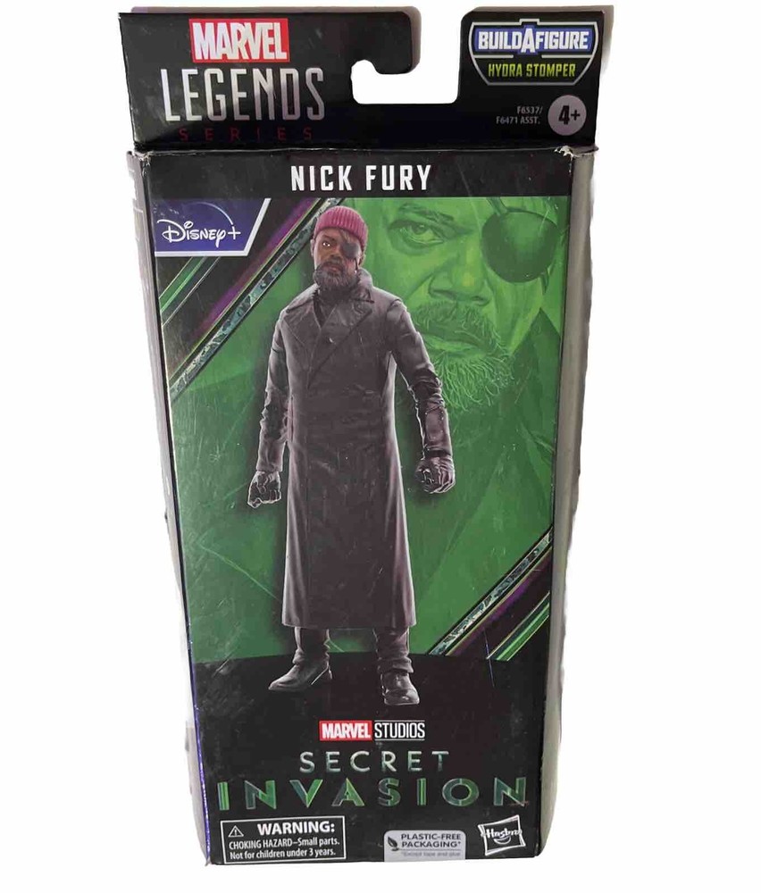 2023 Marvel MCU Legends Stomper BAF Secret Invasion NICK FURY 6″ Hasbro Figure