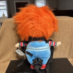 Chucky Doll Plush Backpack Good Guys Horror By Bioworld. 100% Polyester 17+
