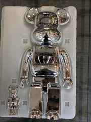 Medicom Toy Bearbrick atmos LYFT Bear Brick BE@RBRICK 400% And 100% Figure