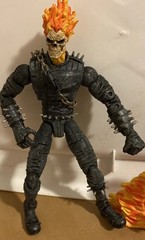 Ghost Rider with Motorcycle Figure Marvel Legends Series 2002 or 2003 Toy Biz
