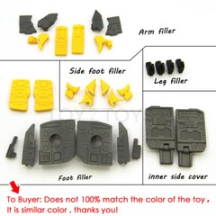 Arm Leg Filler – Foot Cover Gun Filling Upgrade kit For SS86 Snarl Accessories