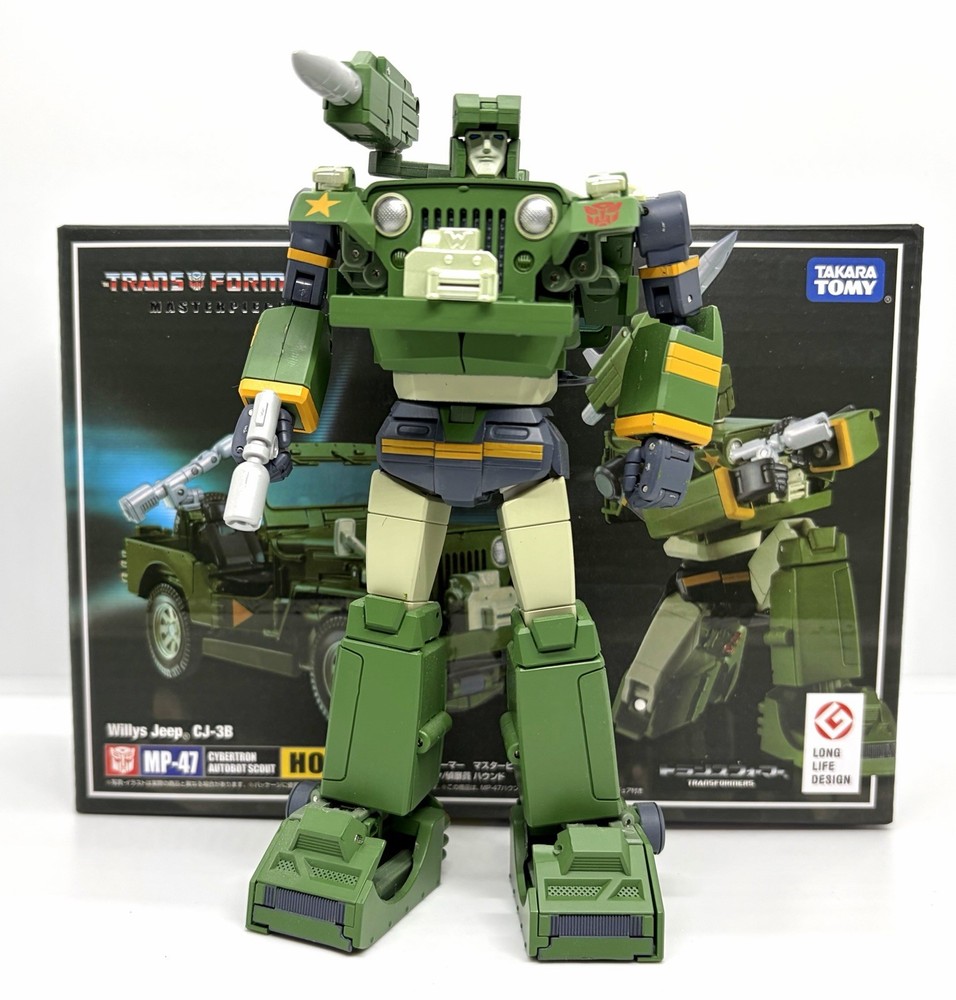 KO Masterpiece Transformers MP-47 Hound *KO Version* NOT AUTHENTIC read