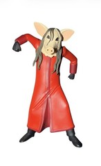 6-inch action figure Jigsaw Killer in a red robe from the Saw movie franchise.
