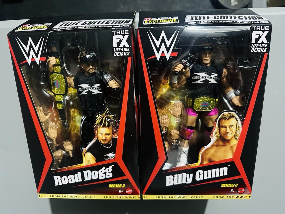 WWE Elite Billy Gunn Road Dogg From The Vault • Ringside New Age Outlaws