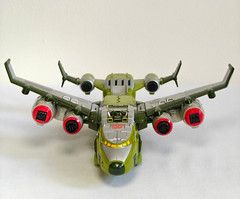 Transformers Cybertron Jetfire Ultra Class 2005 – NEAR COMPLETE