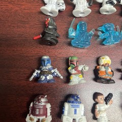 STAR WARS FIGHTER PODS MICRO MINI HASBRO LOT 34 Micro Force Squinkies