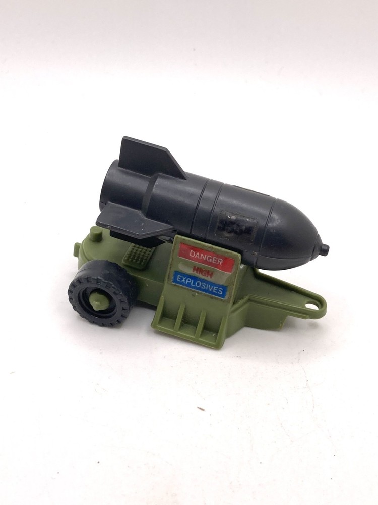 Weapons Transport Cart Bomb GI Joe 1985 Hasbro Vintage Action Figure Vehicle