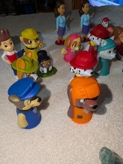Huge Mixed Lot Of 45 Paw Patrol Figures Toys Marshall Skye Rocky Chase Mayor