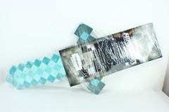 MInecraft Foam Diamond Sword Think Geek Size 24 in x 0.5 in x 11.5 in