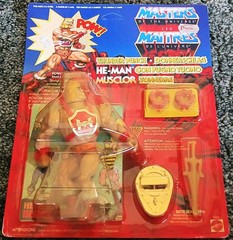 1985 MATTEL MOTU MASTERS OF THE UNIVERSE MULTIPLE LANGUANGE THUNDER PUNCH HE-MAN