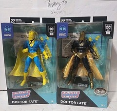 DC Direct Multiverse DOCTOR FATE McFarlane Platinum Edition Chase Classic Figure