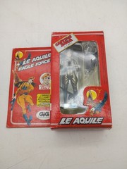 Vintage GIG Italy mego Eagle Force Diecast Figure Complete Captain Eagle w/ BOX