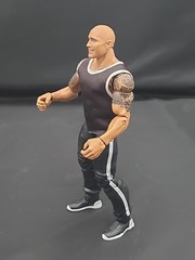 WWE The Rock Elite 6 inch Action Figure Loose Without Packaging