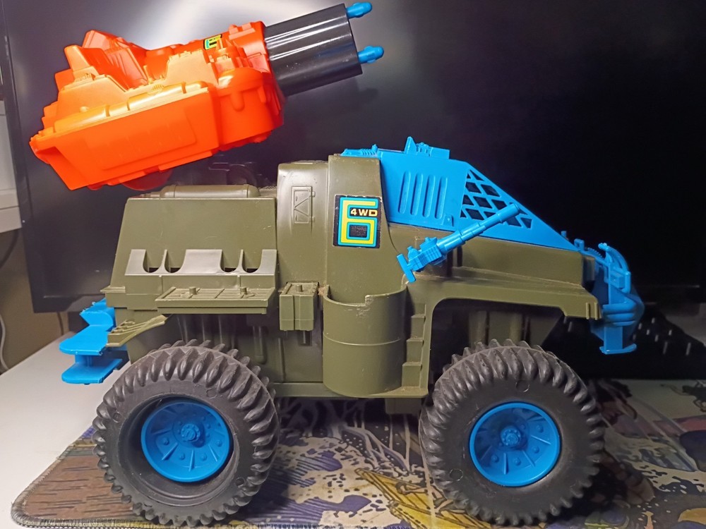 Vintage G.I Joe Battle Wagon Tested Everything Works