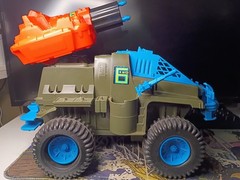 Vintage G.I Joe Battle Wagon Tested Everything Works