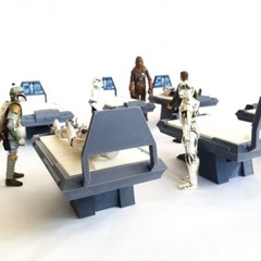 Custom Medical Bed Table #3 for 3.75 Inch 1:18 figures Sci-fi Diorama