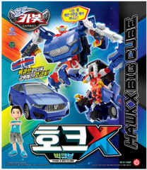 Hello Carbot HAWK X BIC CUBE Transformer Robot Car Action Figure Genuine