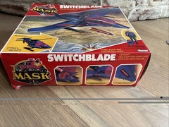 M.A.S.K. SWITCHBLADE 100% Complete w/ Box Unused Stickers Short Viper Mask 1985