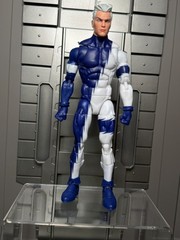 Marvel Legends Avengers Quicksilver 6″ Figure LOOSE ALT HEAD Black Widow 2 Pack