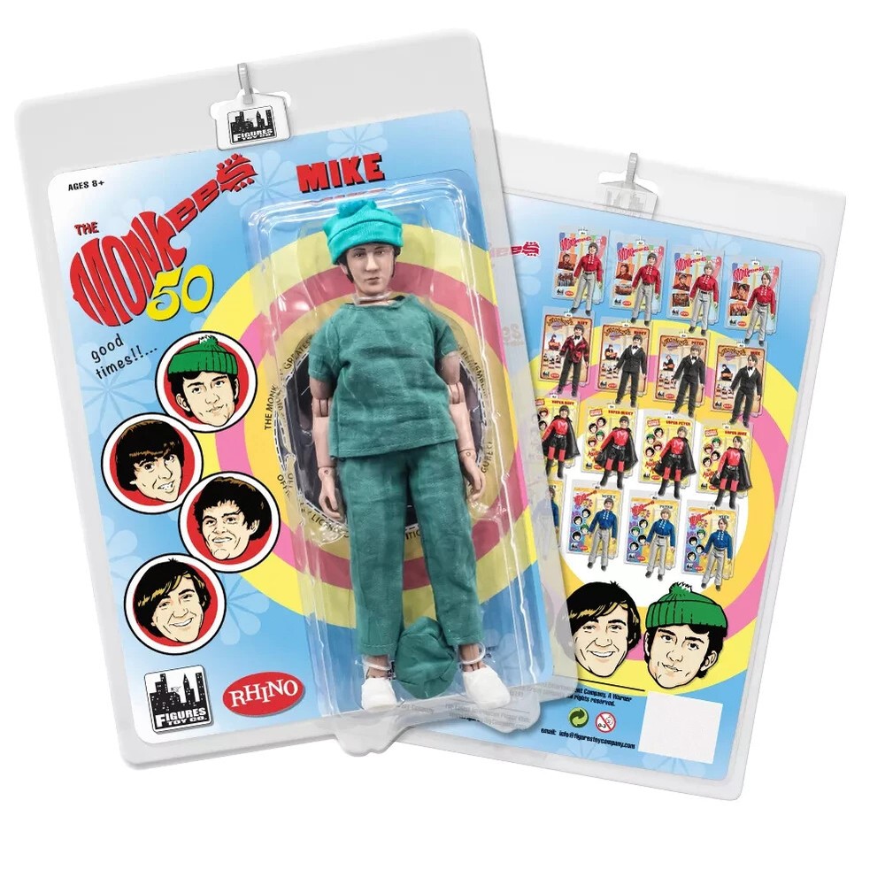 The Monkees 8 Inch Retro Action Figure Variants: SURGEON Mike Nesmith LE 100 PCS