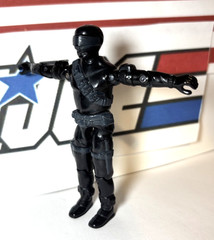GI Joe Snake Eyes 1985 v2 *100% COMPLETE w/Timber Wolf, Nice!!* Vintage ARAH