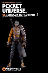 Underverse POCKET Ashley Wood Tomorrow Kings TK Hebunkatta 1/18 Action Figure