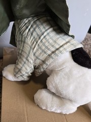 Vintage Wishbone Dog Plush 12″ PBS Jack Russell Terrier w/ Hat Cape Costume 1996