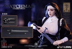 LSToys LS2023-XV Redemption of Night Watchman Nun Elena 1/6 Action Figure Model