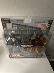 Marvel Legends Face Off Iron Man (War Machine) vs. Mandarin Figures 2006 Toy Biz