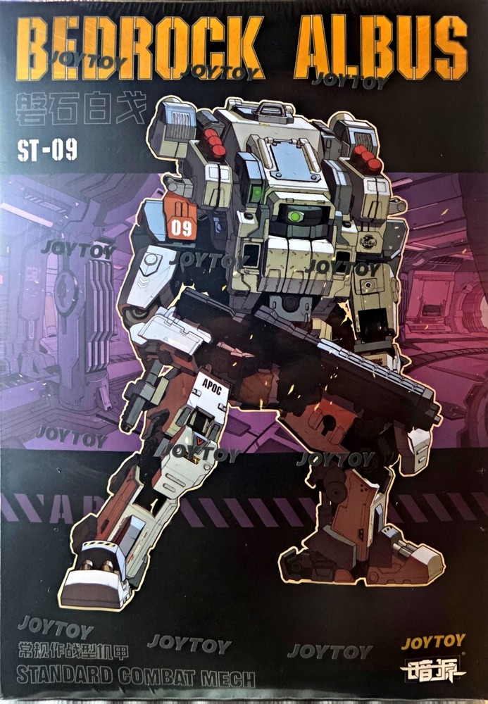 Joytoy 1/25 DS APOC Series Bedrock Albus Standard Combat Mech with Pilot