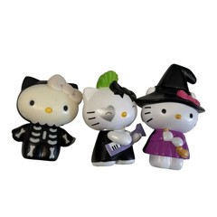 Sanrio Hello Kitty McDonald’s 2019 Halloween Figures Witch Skeleton Lot of 3