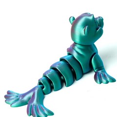 7.1inch 3D Printed Seal Model,Articulated Animals figure,Fidget Toys Home Decor