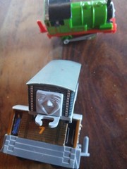Thomas & Friends Vintage 1992 Lot Of 3 Toby Percy & Coal Truck Britt Allcroft