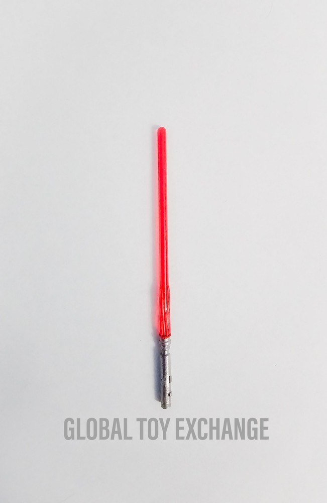 STAR WARS WEAPONS RED SITH LIGHTSABER FOR 3.75 INCH FIGURE