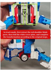 ABS Casting Neck Filler Upgrade Kit For HasLab Omega Primen Ultra Magnus