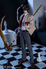 DEATH NOTE 1/6 GT-008UP Yagami Light Action Figure Body Model GAMETOYS