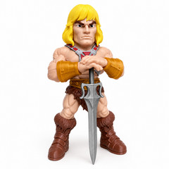 12″ Stylized He-Man Inspired 3D Printed Figure – Custom Art Toy Collectible