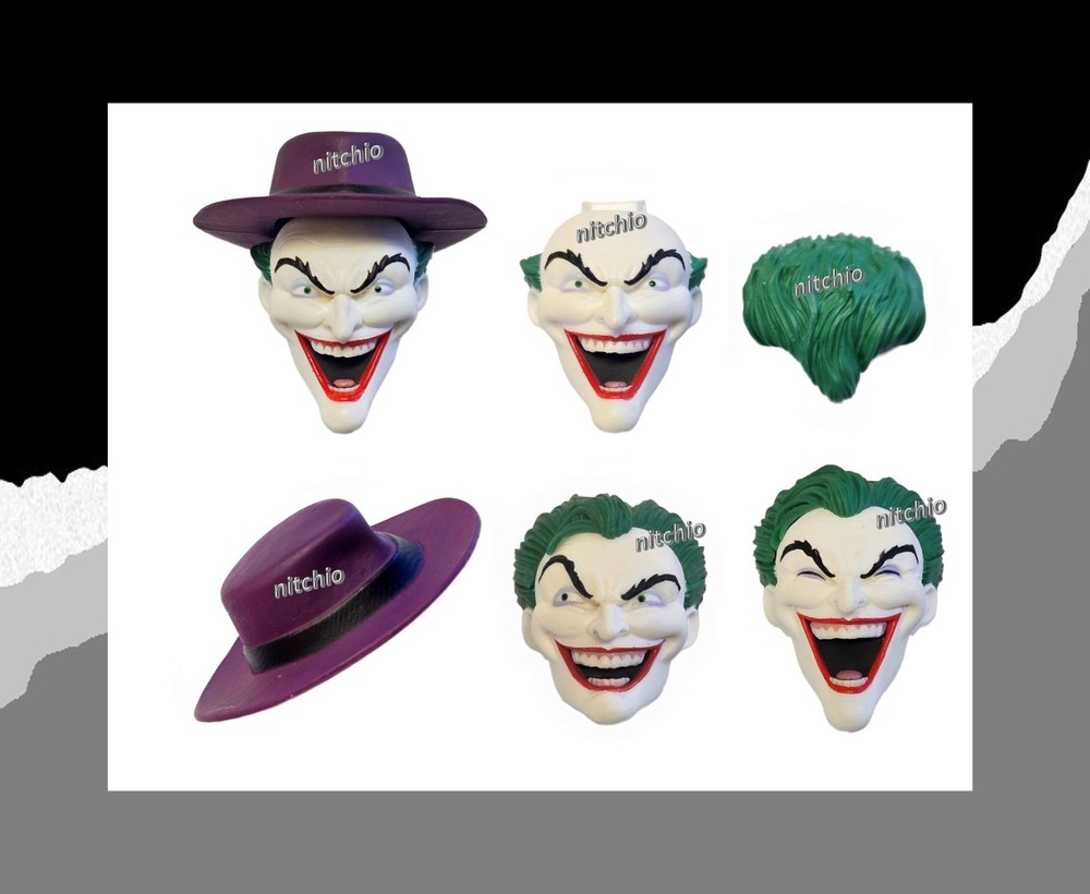 Mezco One:12 Golden Age The Joker – THREE HEADS WITH REMOVABLE HAIR & FEDORA
