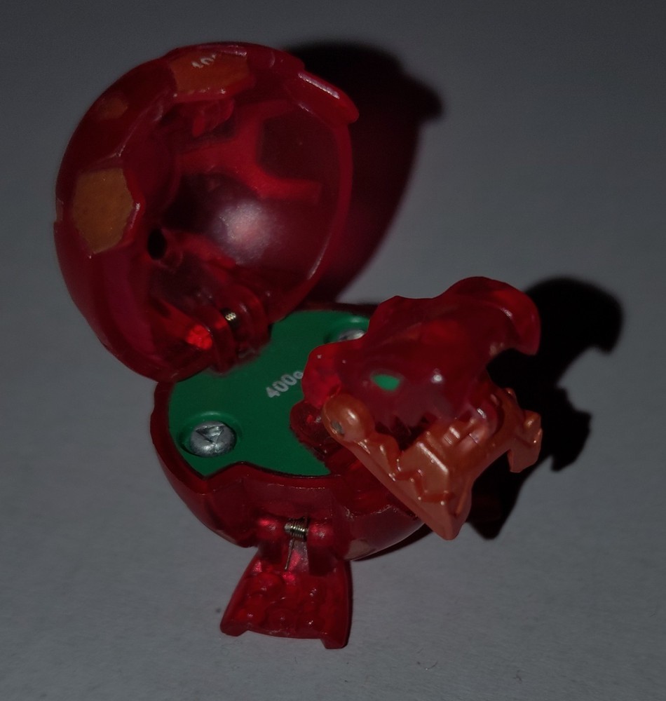 Bakugan Juggernoid Red Pyrus Translucent B1 Classic 400G Battle Brawler
