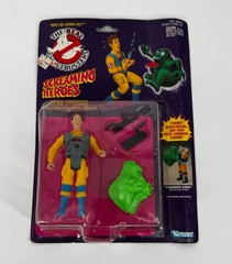 Kenner 1986 Real Ghostbusters Screaming Heroes Peter Venkman MOC 🔥👻 sealed