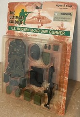 21st Century Toys The Ultimate Soldier US Modern M-249 Saw Gunner #33100