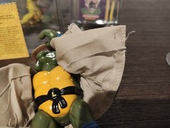 1994 Playmates TMNT Undercover Leonardo Purple accessories loose complete