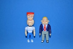 Super7 Pee-Wees Playhouse ReAction Figure Lot Set Custom Prototype Captain Carl