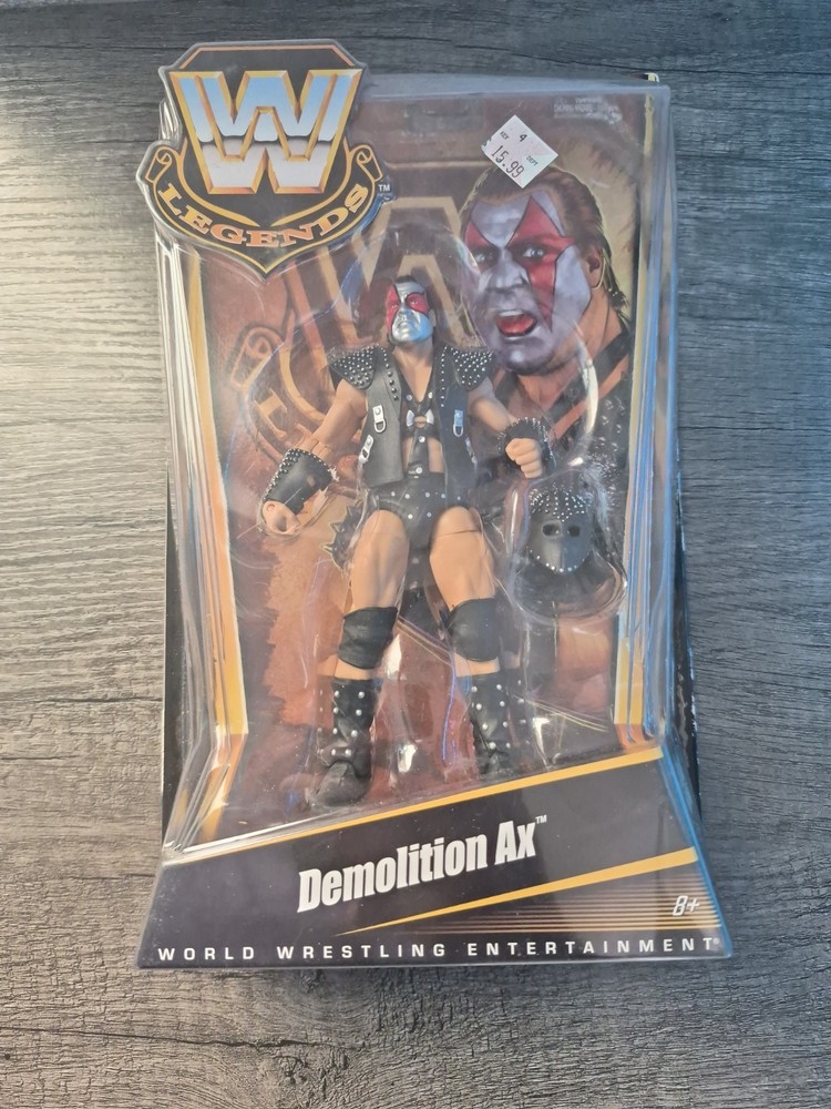 Mattel Demolition Axe Legends WWE Elite World Tag Team Champion