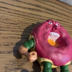 VTG Food Fighters Major Munch 1988 Mattel Pink Donut Variation RARE! W/ Backpack