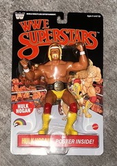 WWE Superstars Hulk Hogan Chase Black Card Figure LJN Mattel New