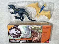JURASSIC WORLD MINIS SERIES 3 COMPLETE SET OF 20 **NEW LOOSE**