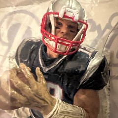 MCFARLANE TOM BRADY Rookie PATRIOTS BLUE JERSEY SNOW BASE Ultra Rare NIB