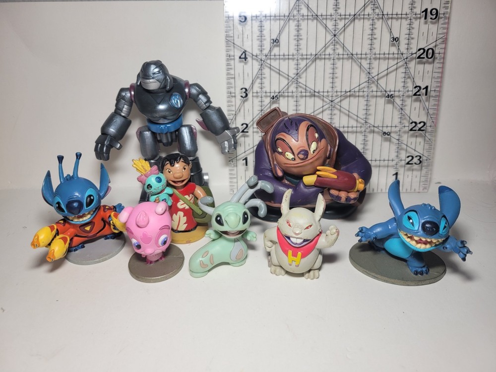 Disney Store Exclusive Lilo & Stitch Alien Experiment Figures