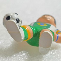 Lil’ Sports Brat Futbol Soccer Player Brazilian flag PVC Figure Vintage 1988 2″